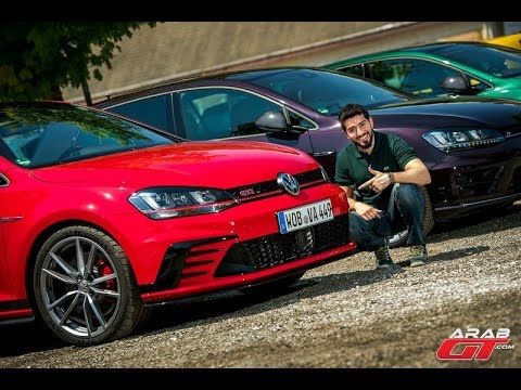 تجربة لاقوى نسخة من غولف vw gti clubsport