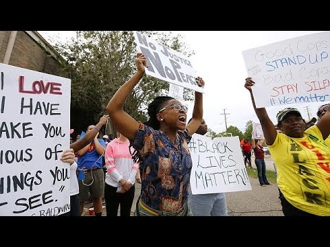 شاهد تواصل الاحتجاجات في مدن أميركية ضد عنف الشرطة
