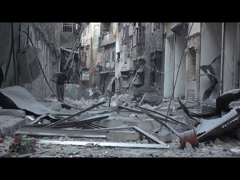 غارات جوية تستهدف حلب الشرقية للمرة الاولى منذ بدء الهدنة