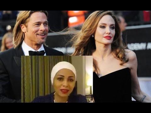 بالفيديو فتاة مصرية توجّه رسالة نارية الى أنجلينا جولي و براد بيت