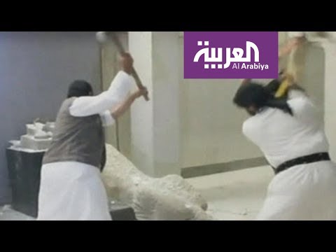 شاهد داعش دمر أكثر من 300 معلم أثري في نينوى