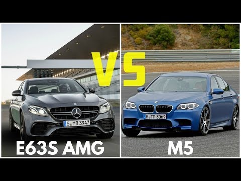 شاهد بي أم دبليو m5 تتحدى مرسيدس e63 s amg