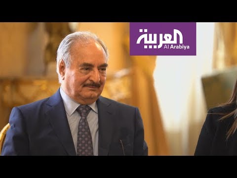 شاهد حفتر يتهم الأمم المتحدة بالانحياز والسعي لتقسيم ليبيا