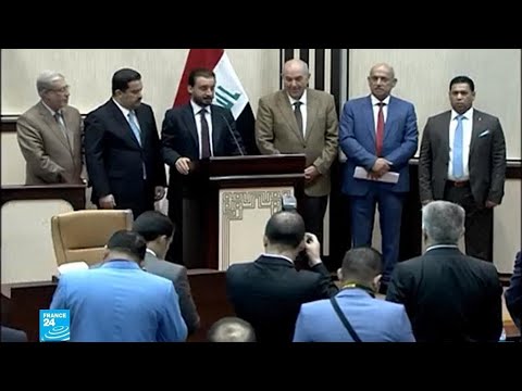 شاهد البرلمان العراقي يناقش قانون انتخابات جديدة وسط استمرار المظاهرات