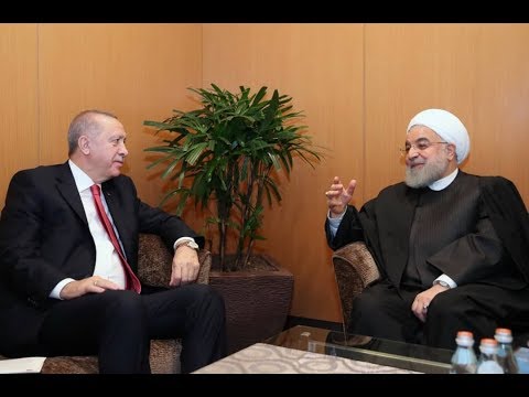 شاهد روحاني يلتقي أردوغان في كوالالمبور ويدعوه للتعاون مع دمشق