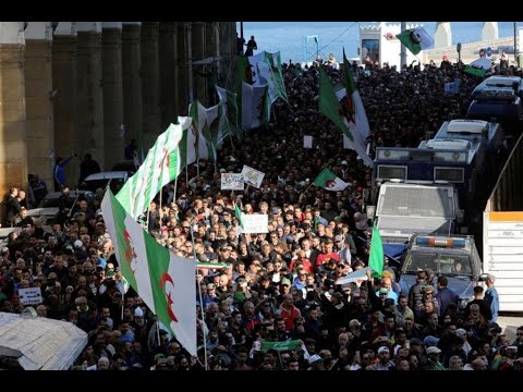 شاهد مظاهرة حاشدة في الجمعة 46 من الحراك الجزائري