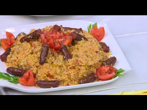 بالفيديو طريقة عمل أرز بالكوسة