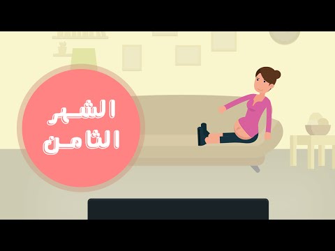 بالفيديو دليلك لتطور مراحل الحمل حتى الشهر الثامن